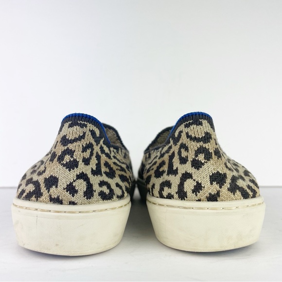 Rothy’s Desert Camo Cat Cheetah Mob Boss Wife Slip On Limited Edition Sneaker - Picture 5 of 15